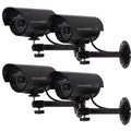 Dome Camera with LED Light and Warning Sticker B13514