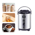 8L Stainless Steel Insulated Beverage Dispenser with Spigot O4266