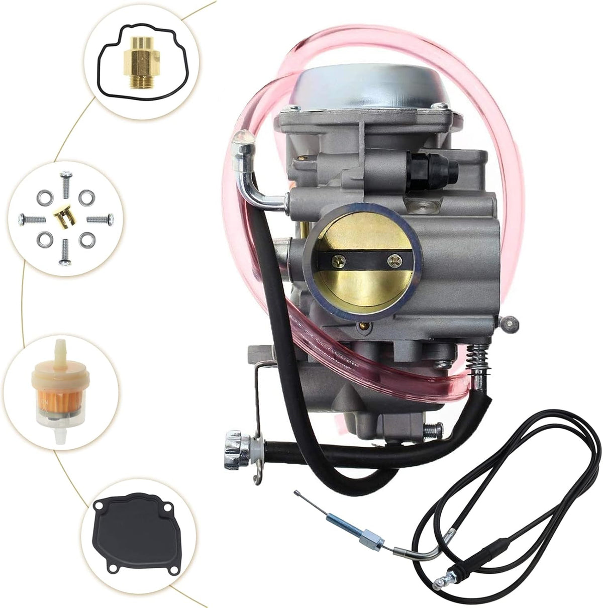 Carburetor Pack of 2 for Arctic Cat ATV U6118
