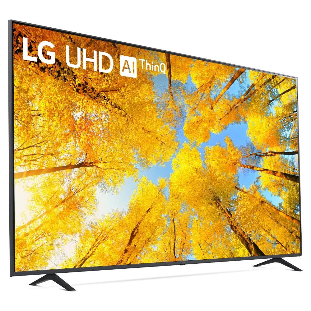 43 Inch 4K UHD Smart TV Bundle with Soundbar, TV Wall Mount Bracket and Surge Adapter B987