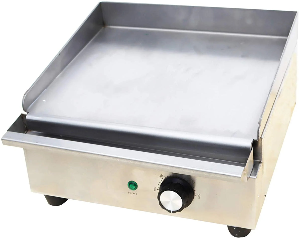 Electric Countertop Griddle Commercial Flat Grill Stainless Steel 110V U841110