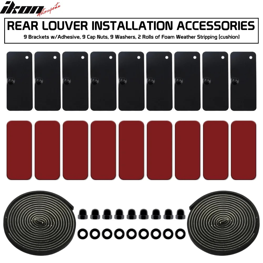 Rear Window Louver Wind Guard M49323