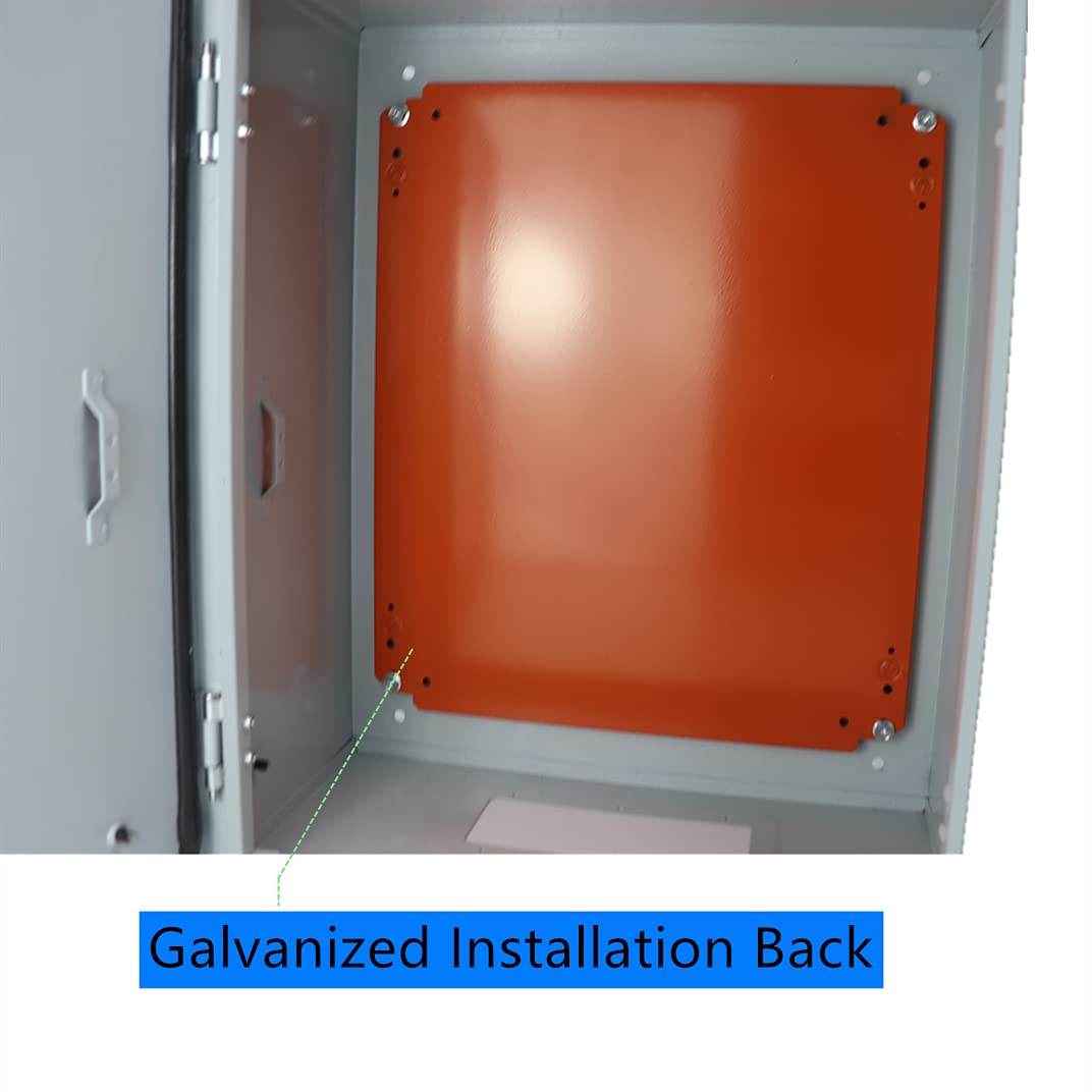 Cold Rolled Steel Electrical Box 20'' x 16'' x 8'' T8345
