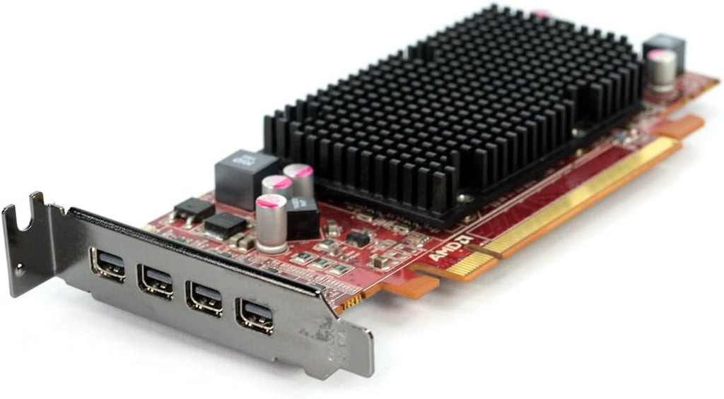 512MB Graphics Memory 4x Mini Display Port Low Profile PCI Express Video Card M7356