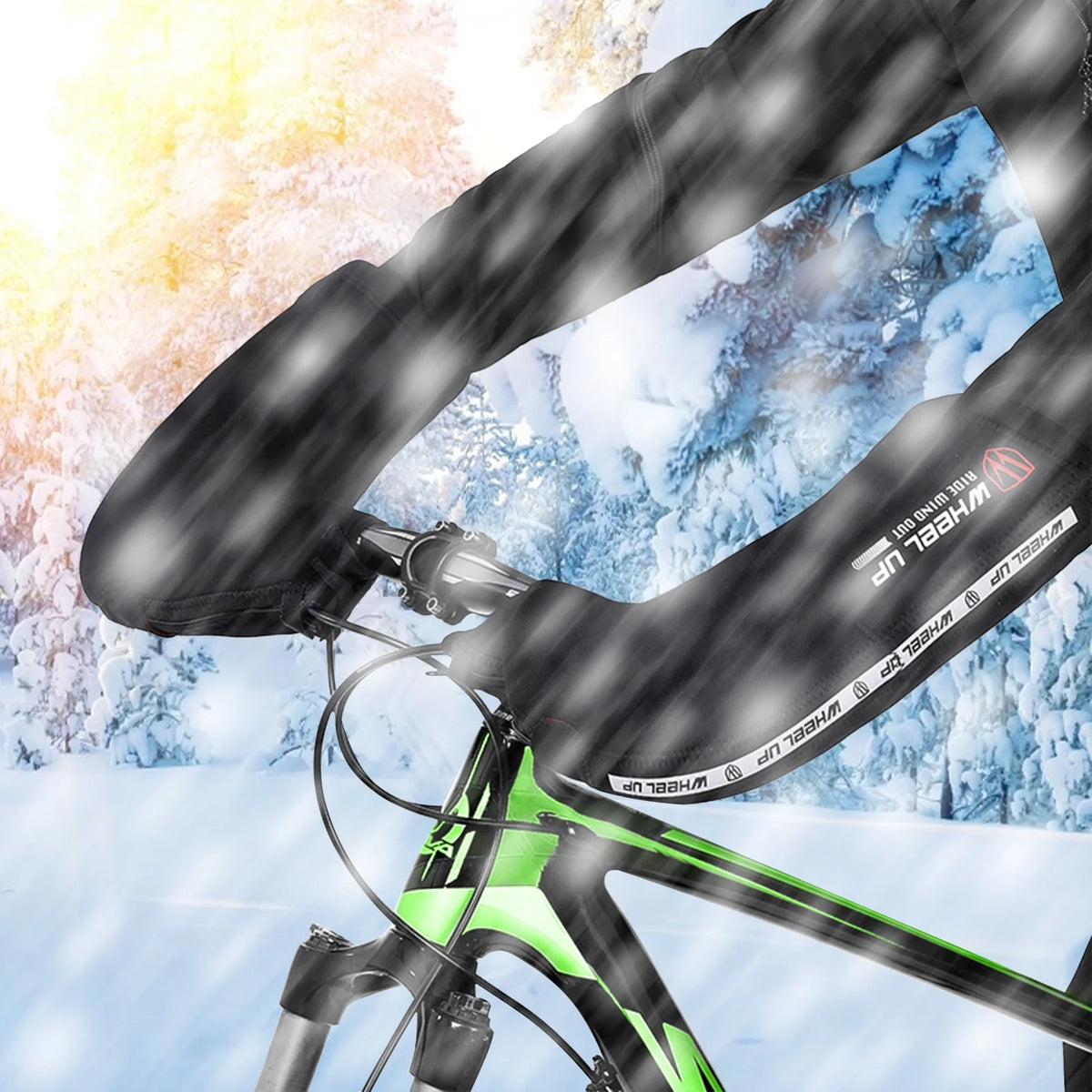 Cold Weather Mountain Bike Handlebar Mittens U570200