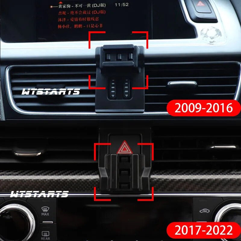 Car Phone Holder Mount Stand Adjustable GPS Navigation Mobile Bracket U435