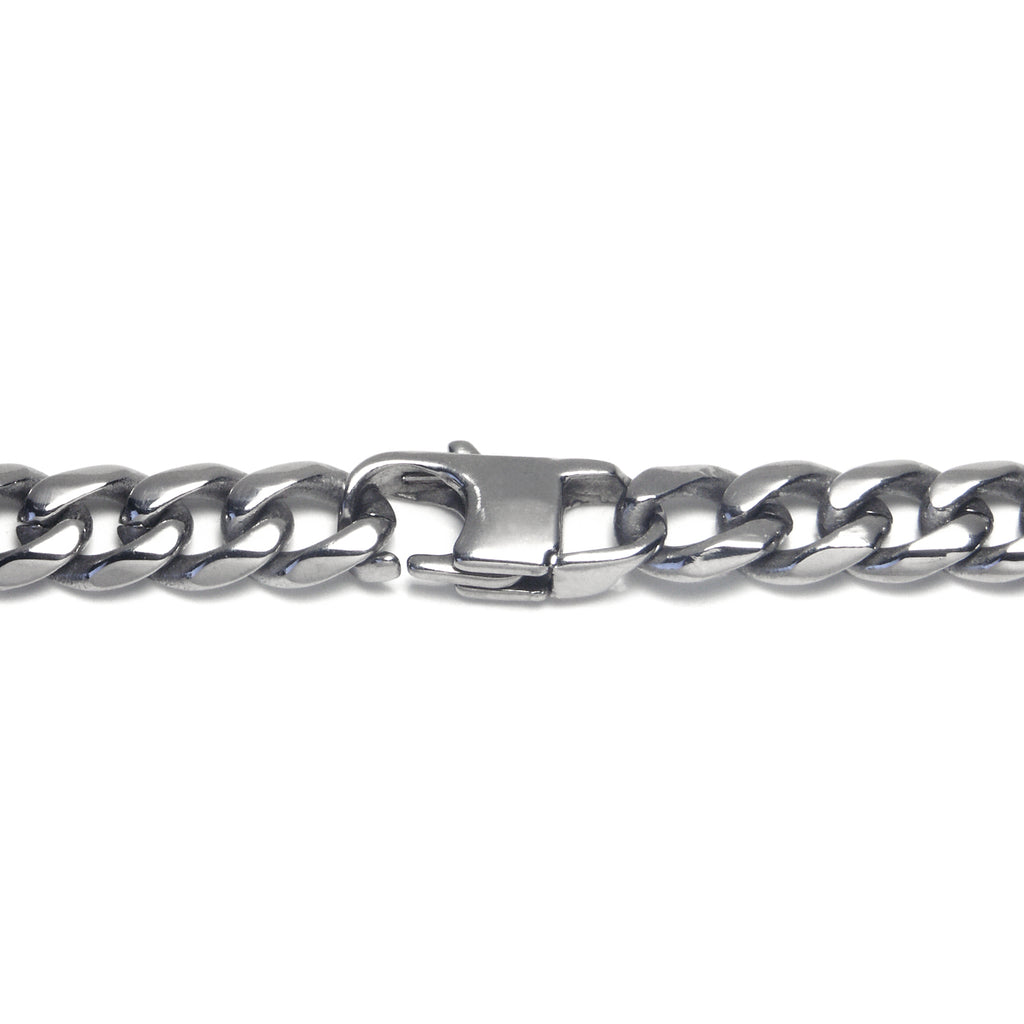 Titanium 7MM Curb Chain Link Necklace 20" S900515