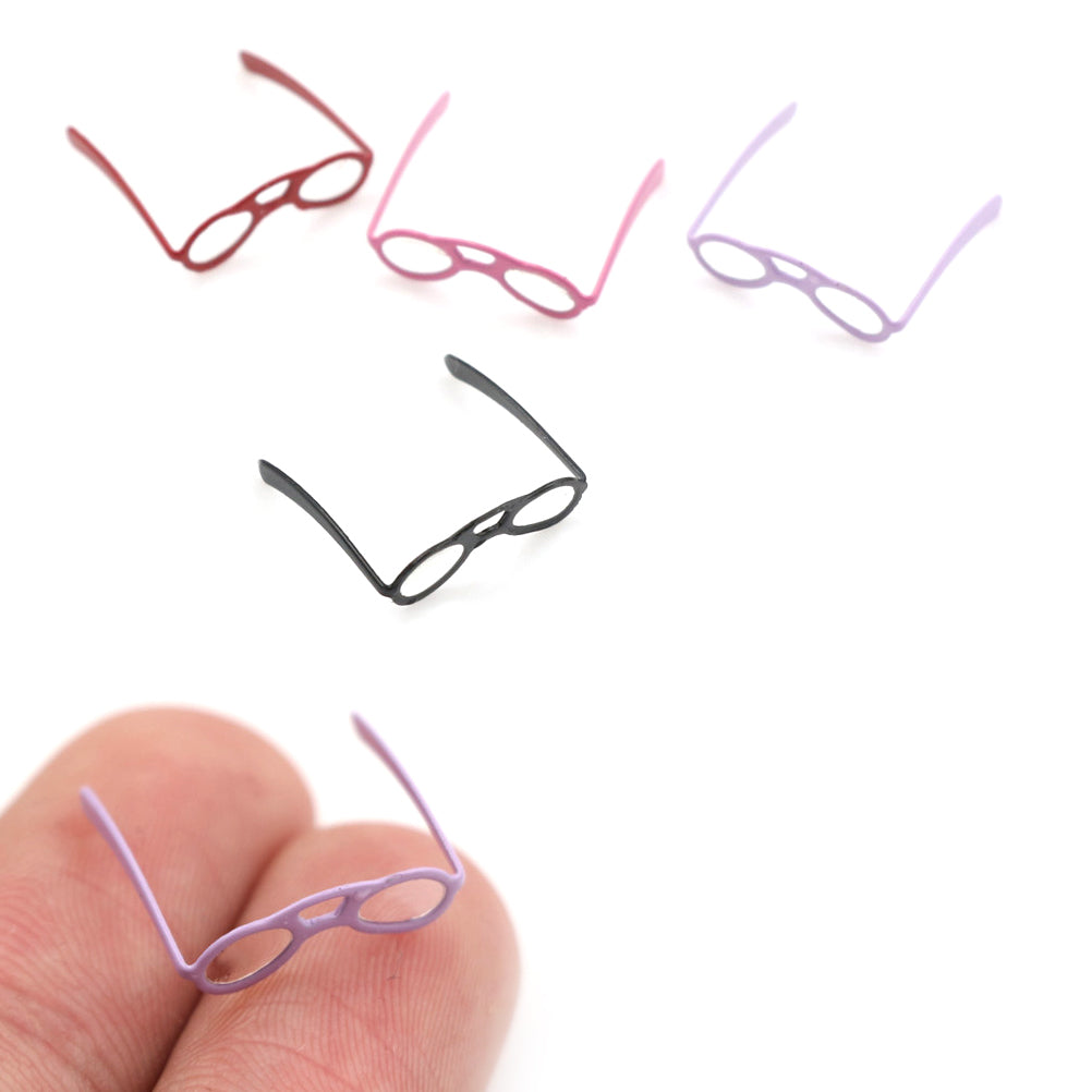 1:12 Scale Vintage Doll Miniature Glasses Dollhouse Decor Accessories G3877