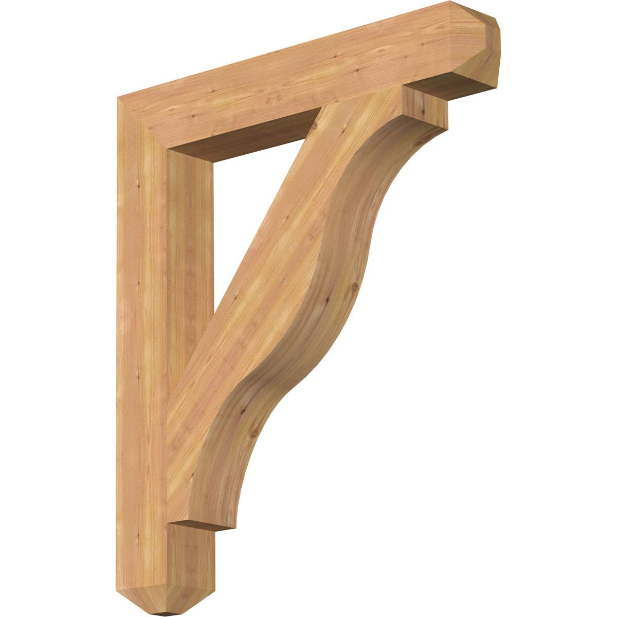Western Red Cedar Smooth Bracket R778824