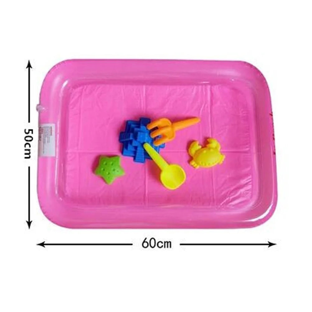 Pink Inflatable Sandbox W783488