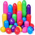 164 Pieces Bright Colors Plastic Easter Eggs P385
