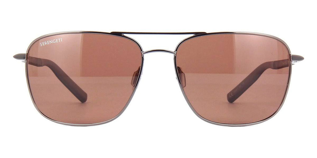 Shiny Gunmetal Sunglasses U3664