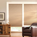 Latte Cordless Blackout Cellular Shade 65.5 in. W x 72 in. L Q28786