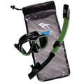 Compact Snorkeling Combo Set with Mask, Snorkel & Travel Bag M509652