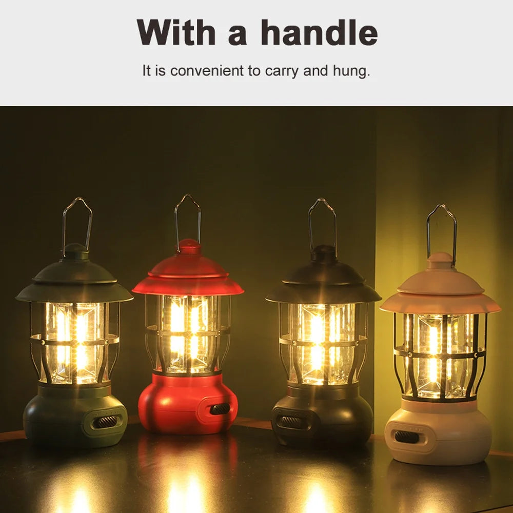 Portable Tent Lantern with Handle A899