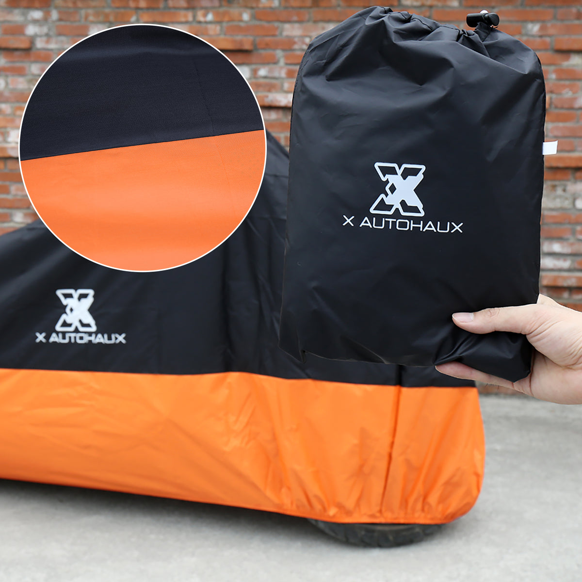 Motorcycle Cover Size XL Oxford Black D3836