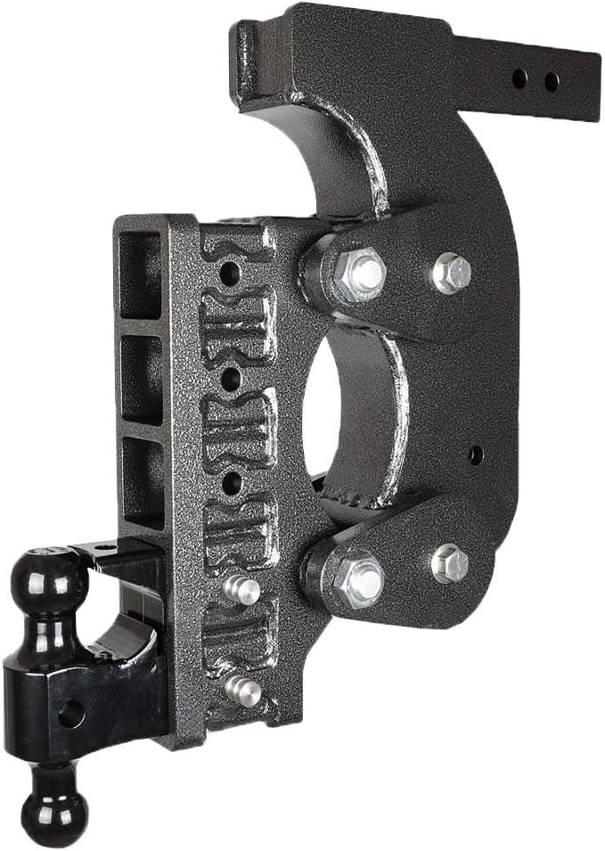 Torsion Suspension Hitch 2.5" Receiver Class V 21K Towing Hitch, Combo Includes Dual Ball, Pintle Lock & 2 Hitch Pins K8437