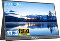 Portable Monitor 17.3 Inch 1080P FHD HDR IPS HDMI USB C External Screen Q517774