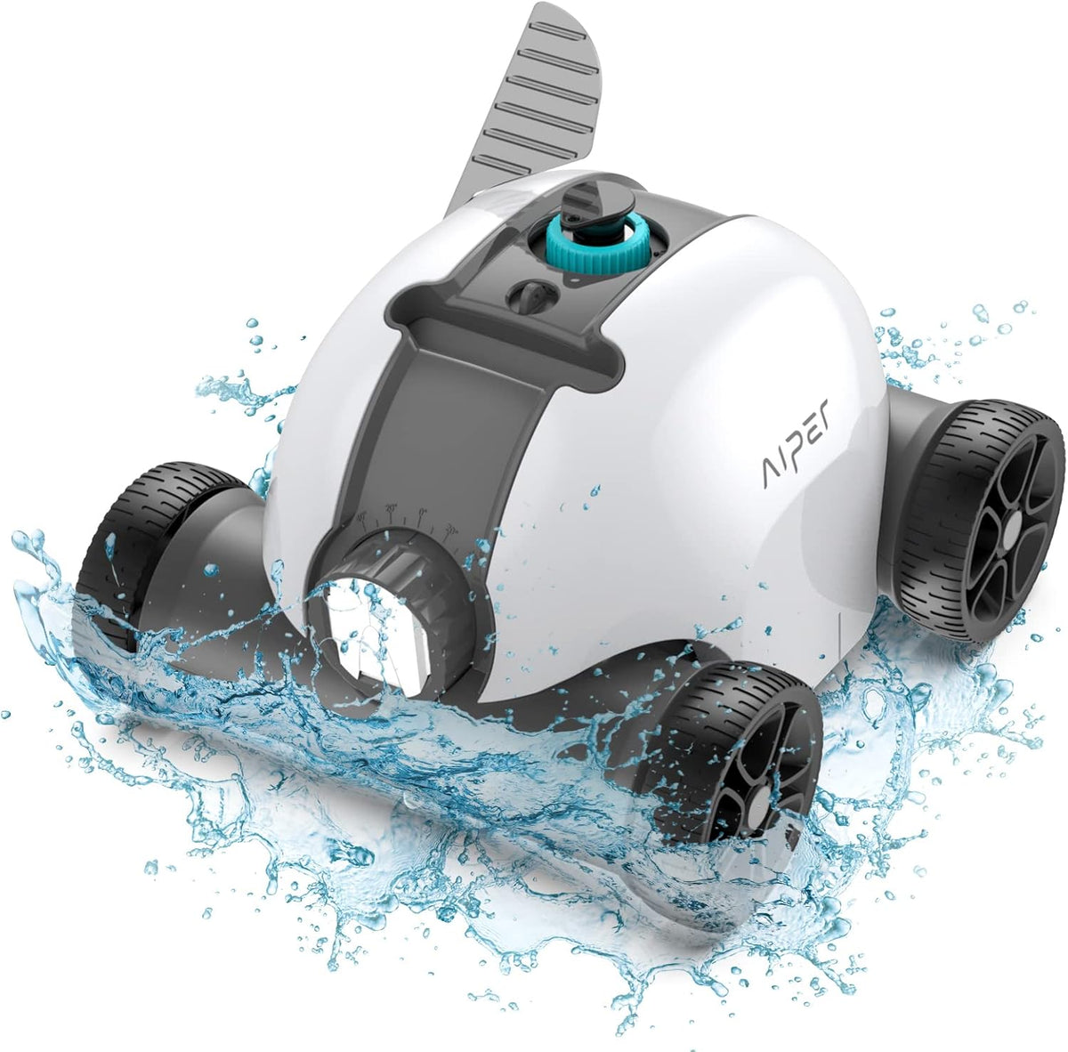 Cordless Robotic Pool Cleaner with Dual-Drive Motors B34445