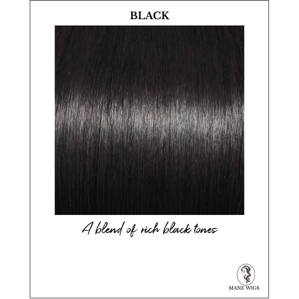 Black Basic Cap Wig W91847