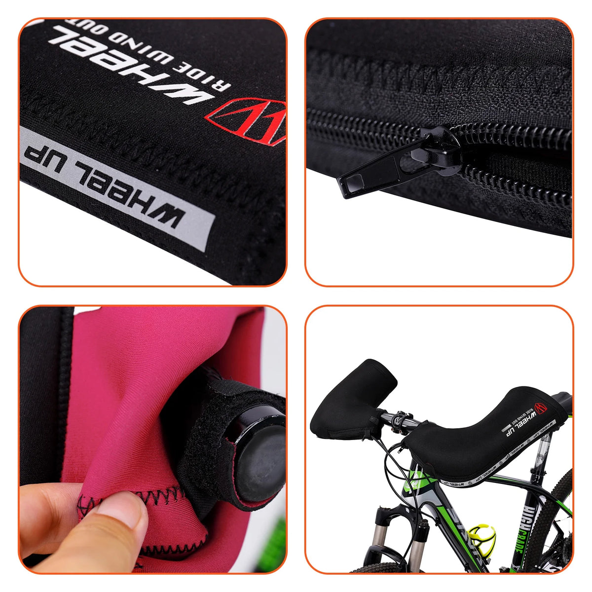 Cold Weather Mountain Bike Handlebar Mittens U570200