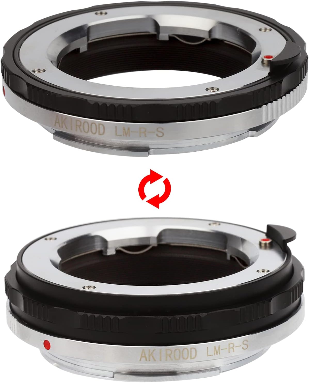 Metal Lens Mount Adapter for Leica M LM Zeiss ZM Voigtlander VM Mount Lens to RF Mount Camera Z872