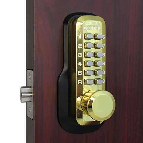 Mechanical Keyless Deadlocking Spring Latch Lock T611503