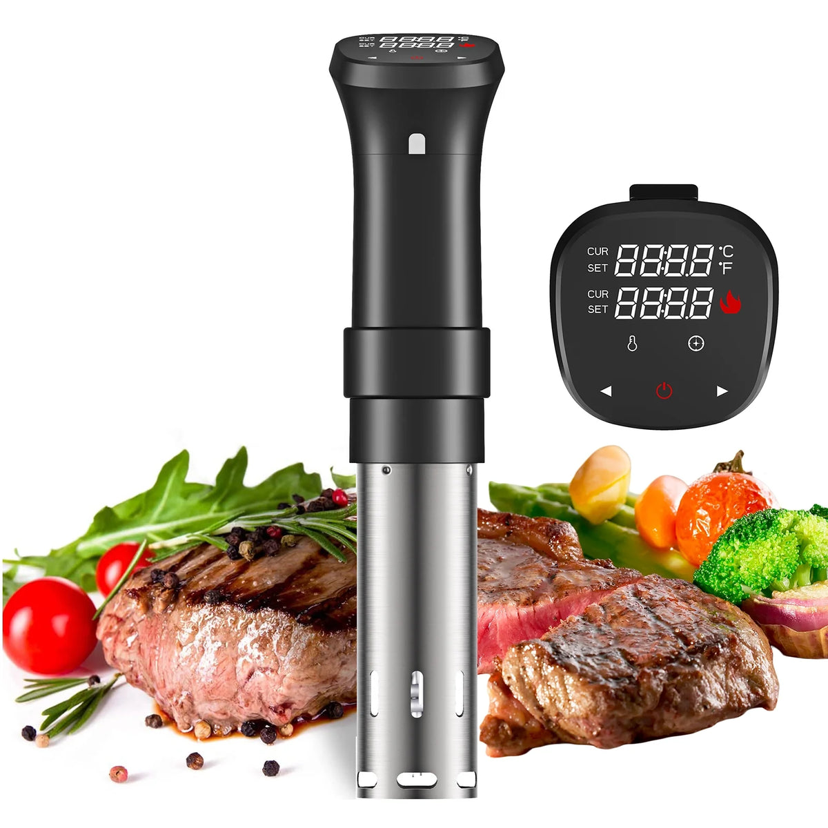 1100W Sous Vide Cooker Waterproof Quiet Cooking Machine E166874