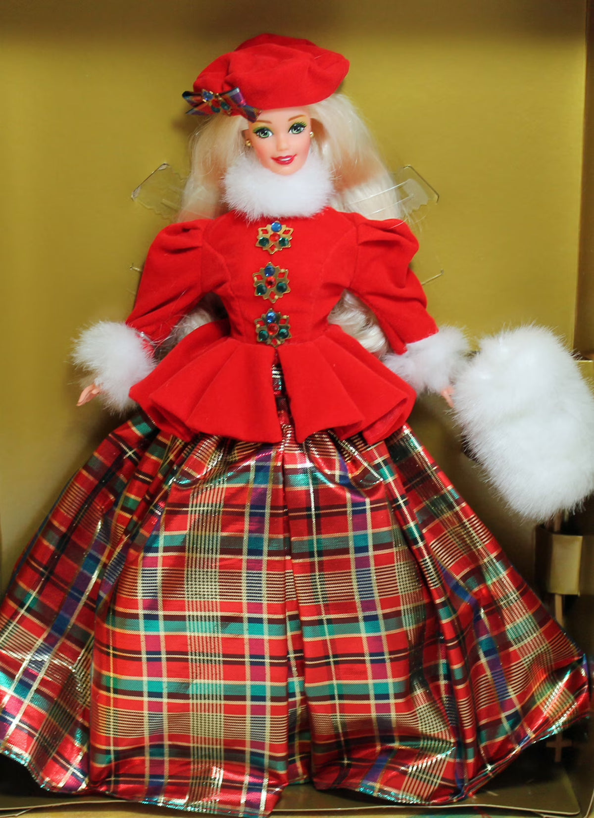 1996 Jewel Princess Barbie, NRFB, Non-Mint Box U32813