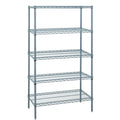 5 Shelf Starter Kit Gray 74 in S727