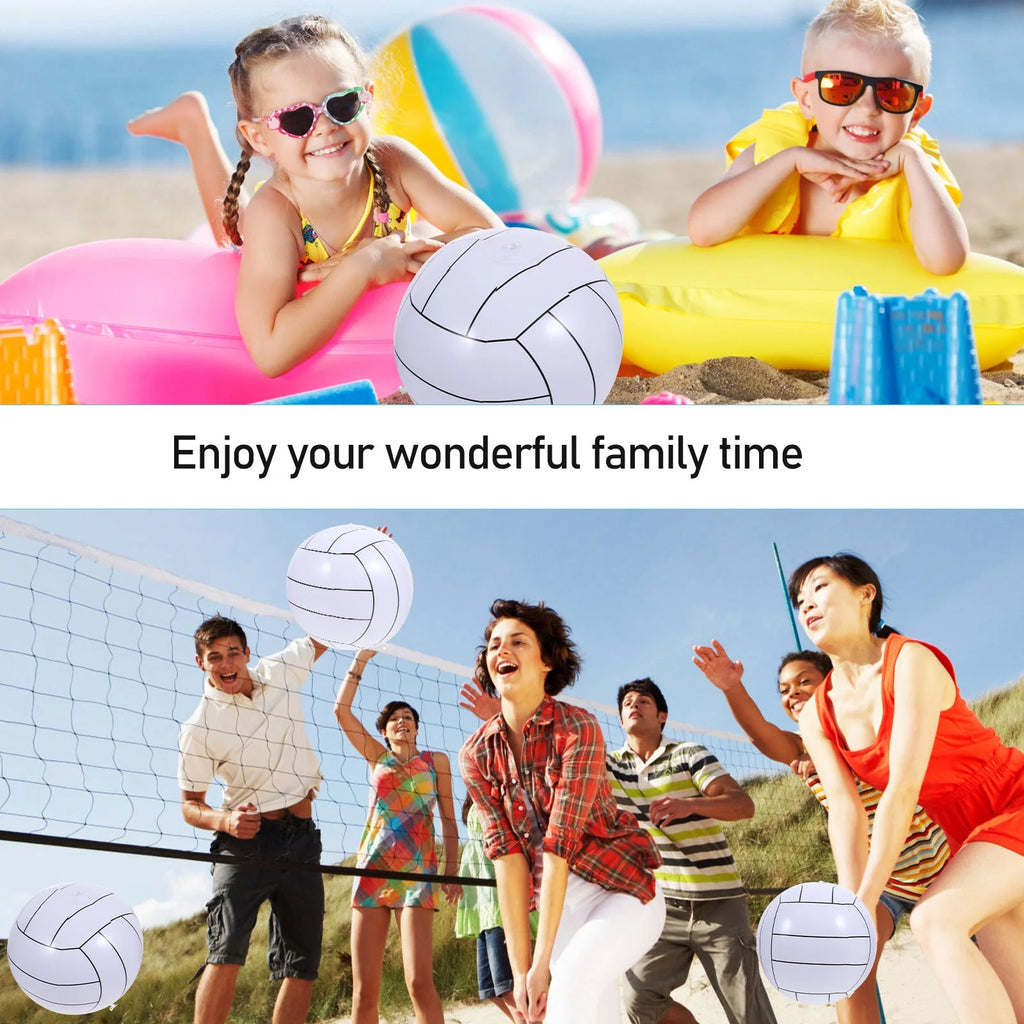 1 Set of Inflatable Beach Balls Water Pool Toys A5725