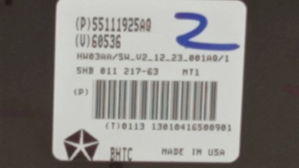 HVAC Temperature Control Unit N4075