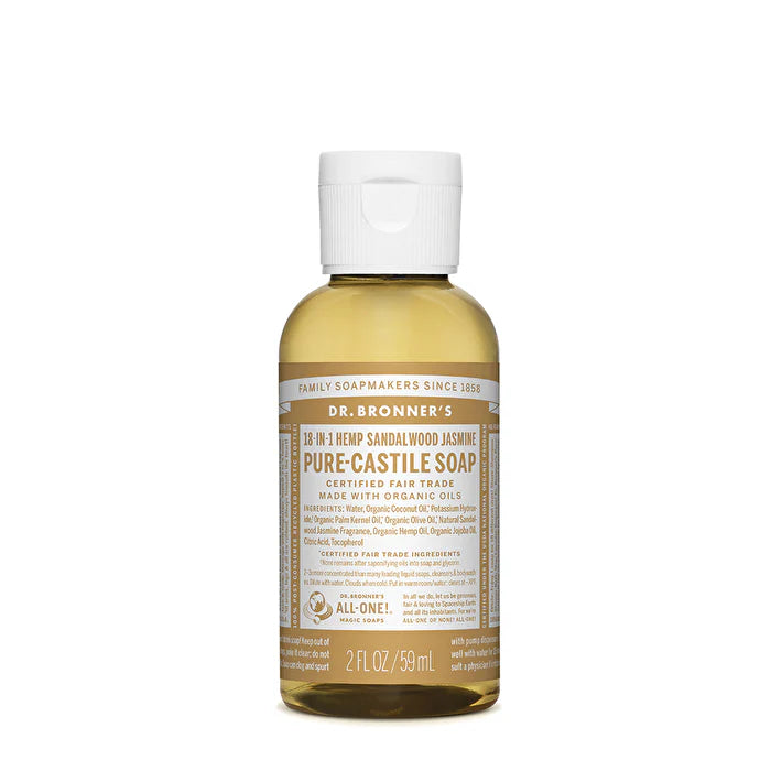 Sandalwood Jasmine Pure-Castile Soap Liquid 59ml X202