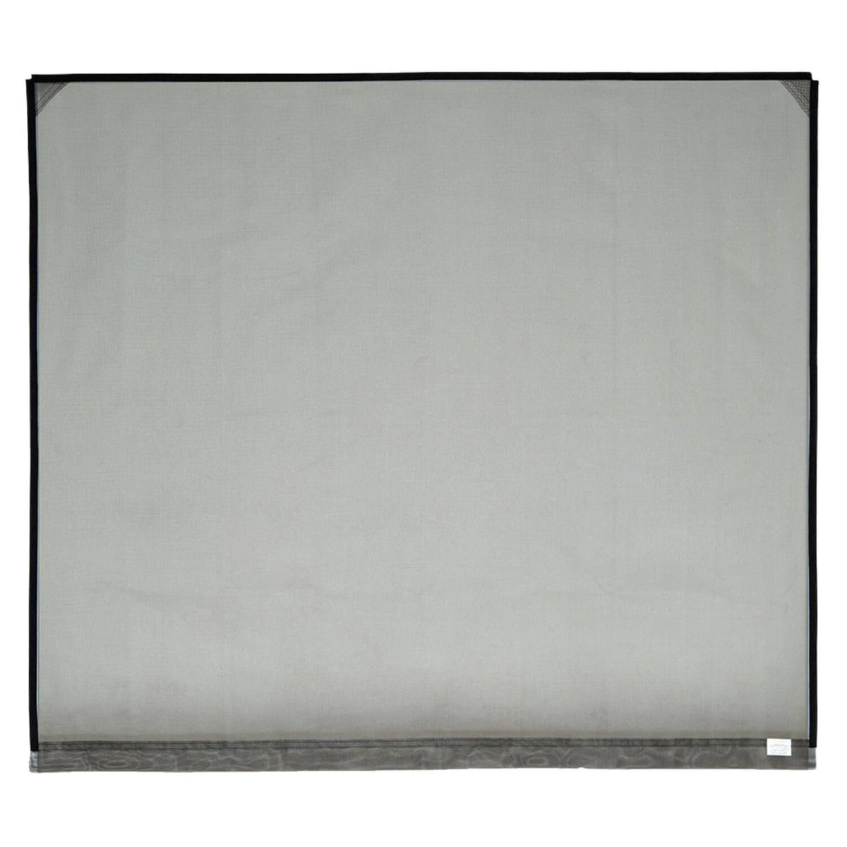 18 ft. x 7 ft. Stationary Garage Door Screen with Mesh Rod Pocket in Black S9726