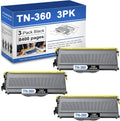 3 Pack Black High Yield Toner Cartridge for Brother Printer M365323
