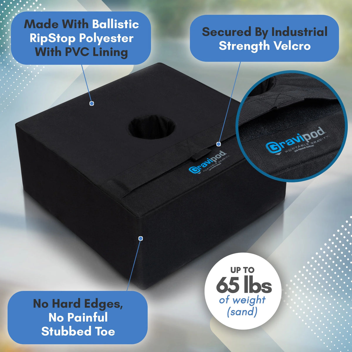 14" Square Umbrella Base Weight Bag F86208