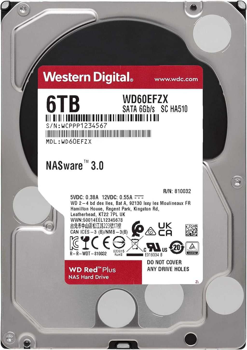 6TB NAS Internal Hard Drive HDD D981990