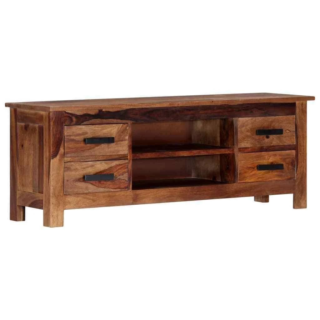 Solid Sheesham Wood TV Cabinet E730
