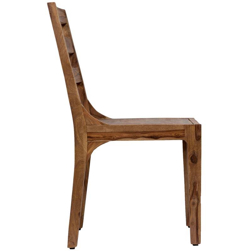 Brown Sheesham Wood Dining Chair J31568