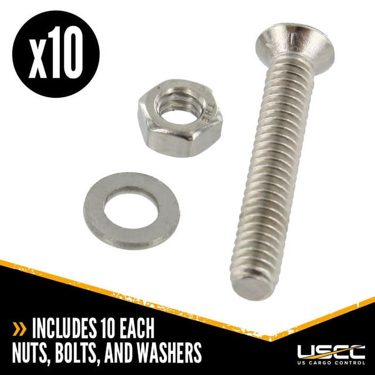 40 Bolt/Nut/Washer Track Fastener Pack N54219