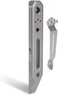 Titanium EDC Pry Bar Multi Tool with Screw Bit Driver & Pocket Clip Pack of 2 L955737