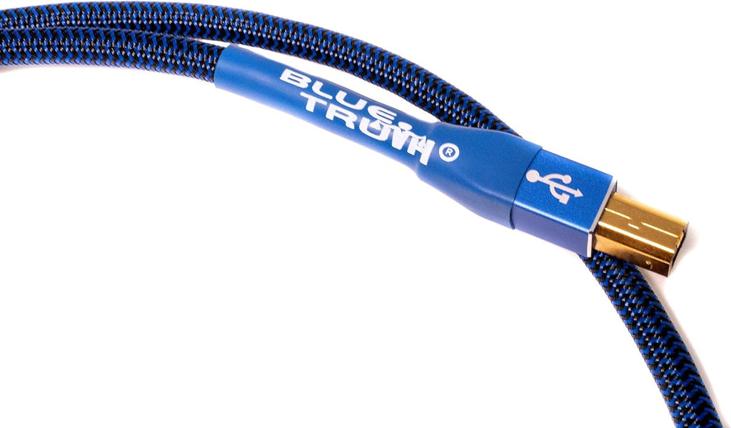USB A to USB B Silver/Copper Hybrid Cable - 3 Feet G8178