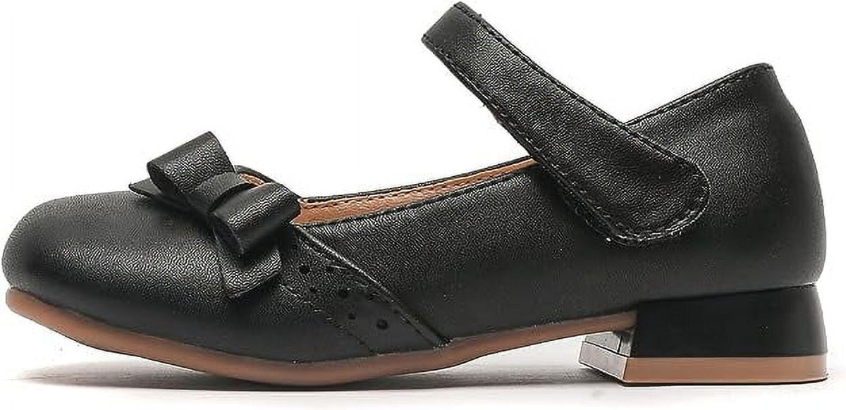Black Mary Jane Ballet Flats Shoes H6866