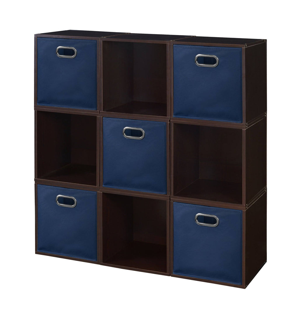 9 Cubes and 5 Canvas Bins Storage Set L308236