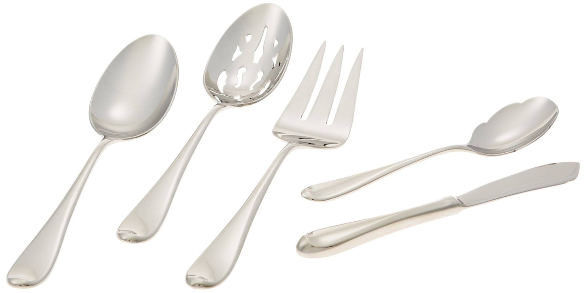 45 Piece Stainless Flatware Set, Service for 8 V634839