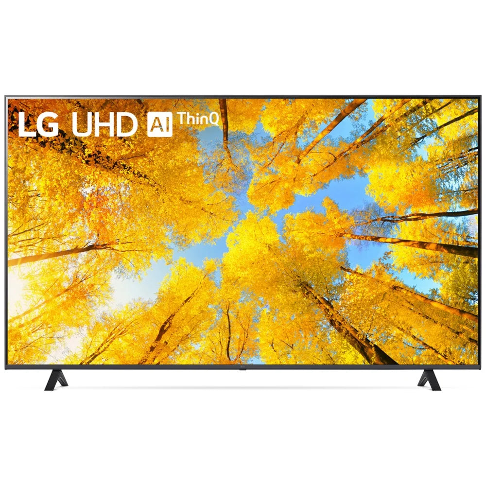 43 Inch 4K UHD Smart TV Bundle with Soundbar, TV Wall Mount Bracket and Surge Adapter B987