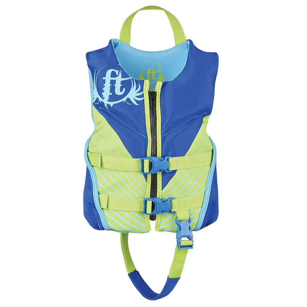 Hinged Rapid-Dry Flex-Back Vest Blue/Green Child Z68285