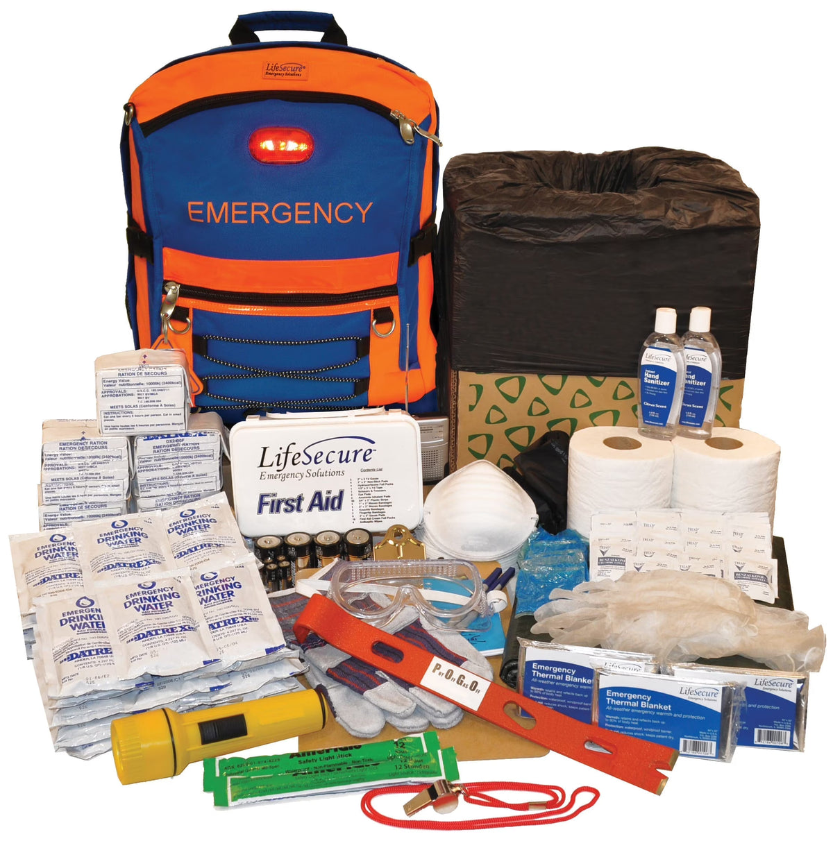 30-Person Evacuation & Shelter-In-Place Survival Kit Y983485