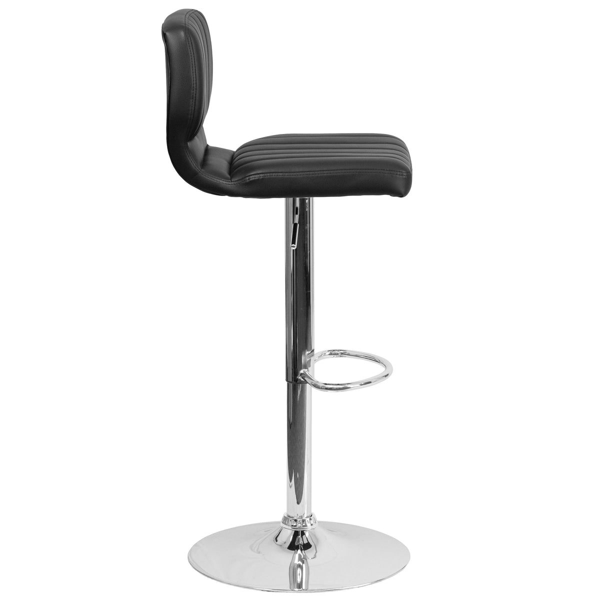 Blue Adjustable Height Barstool with Chrome Base N520231