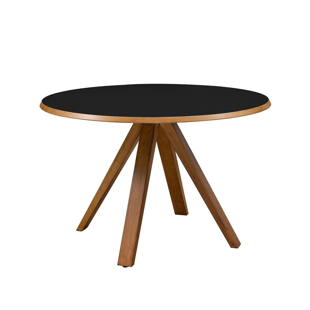 Black/English Oak Round Dining Table C912